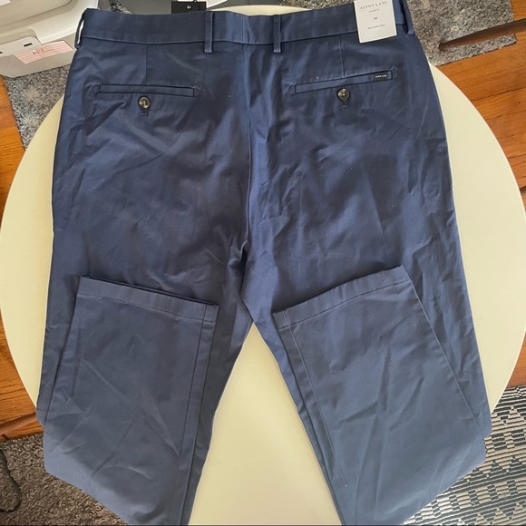 Alton Lane Mercantile Stretch Chino Pant Tailored Fit Blue Men’s 38x36 New - Picture 8 of 10